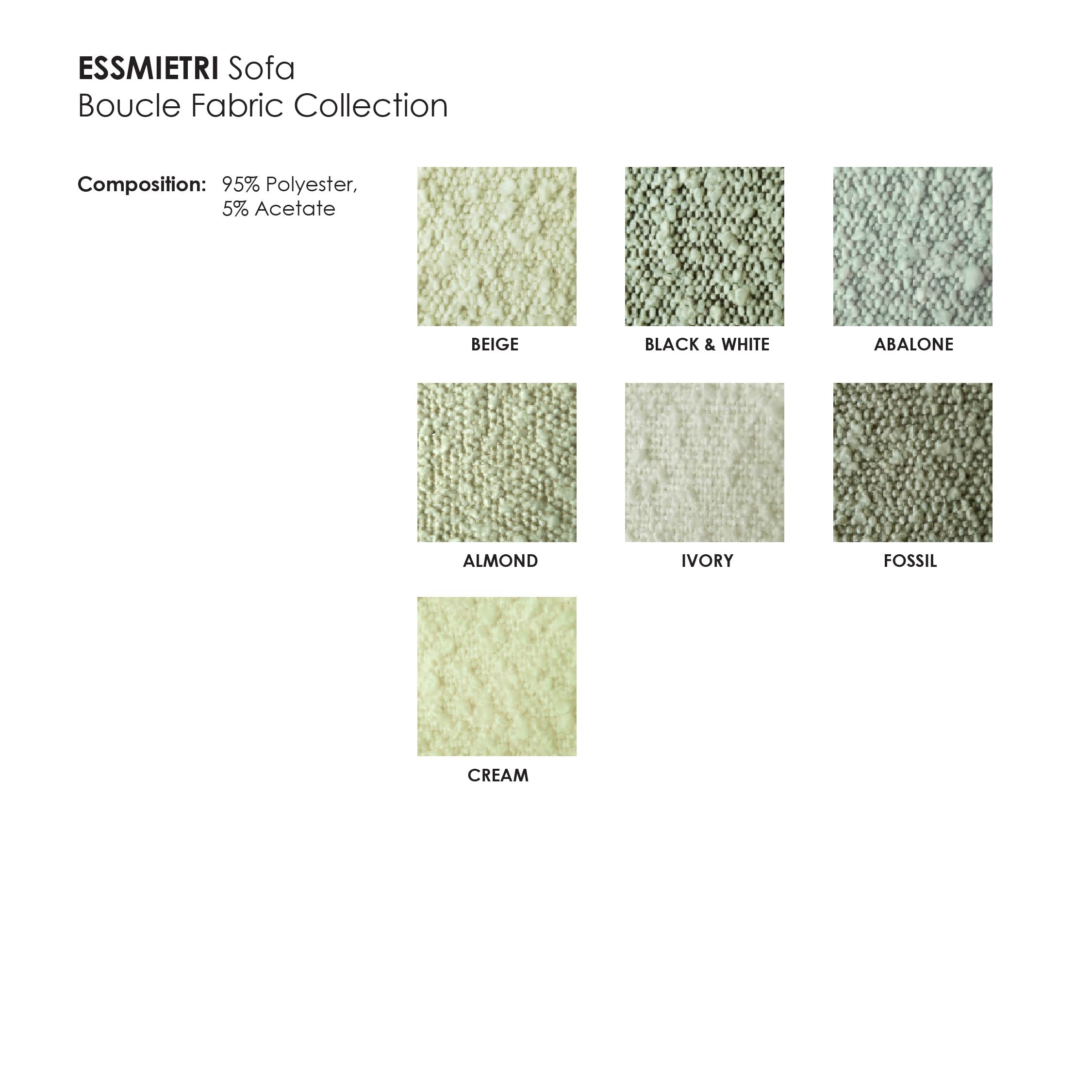 ESSIMETRI Sofa Extension (Fabric)
