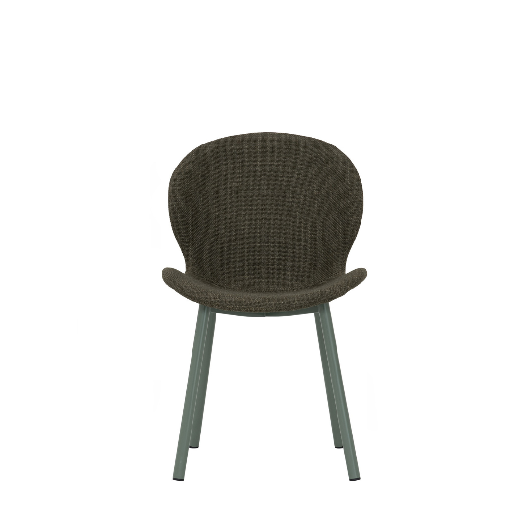RUND Dining Chair Green (Set of 2)