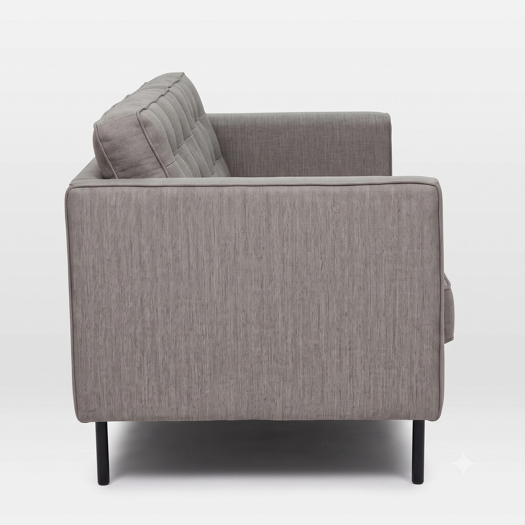 SATAH Sofa 1.8m Silver Grey ACACIA Fabric