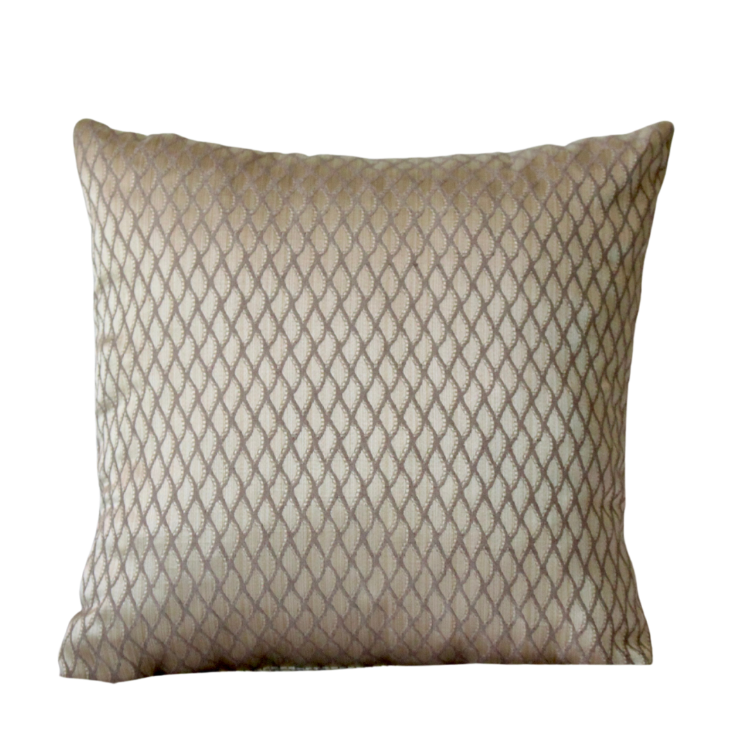 Scale Light Brown Square Cushion W400 x D400 x t150 mm