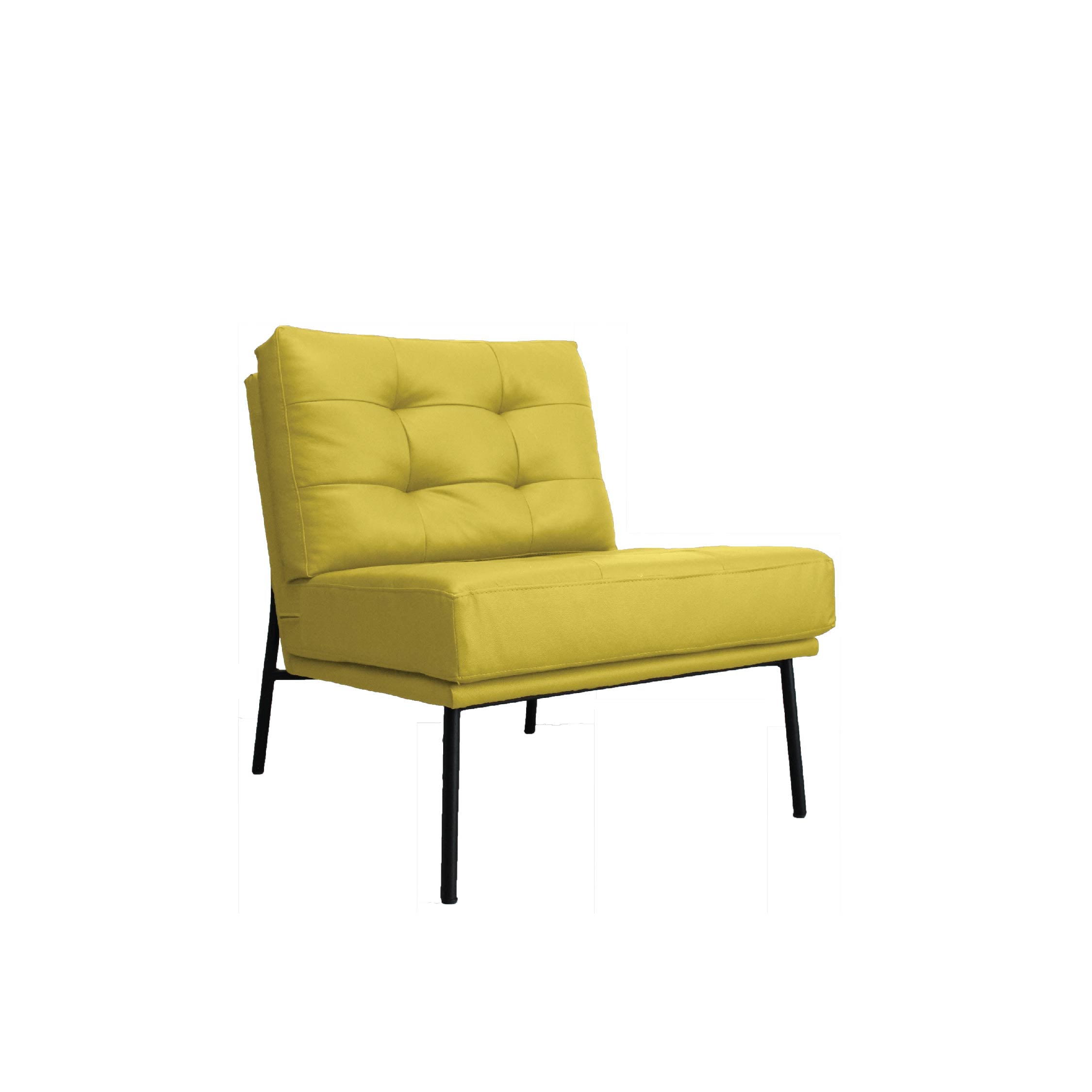 SATAH Arm Chair Mustard Leather
