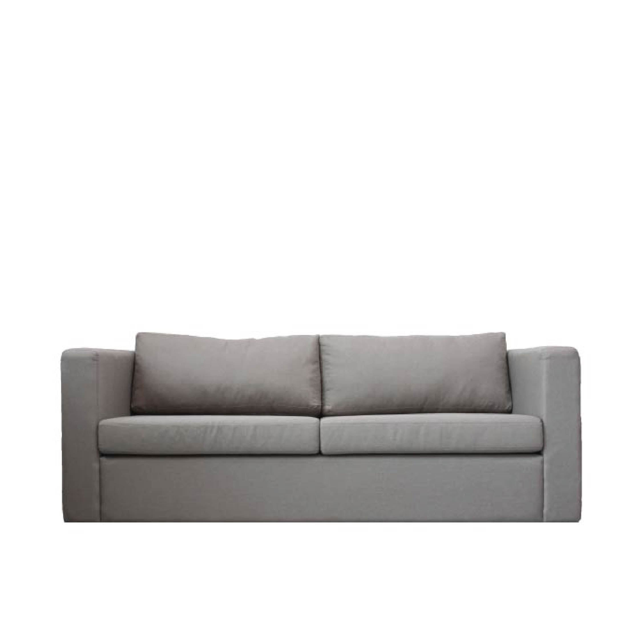 MINIMO Sofa 3 Seater in Light Grey Fabric