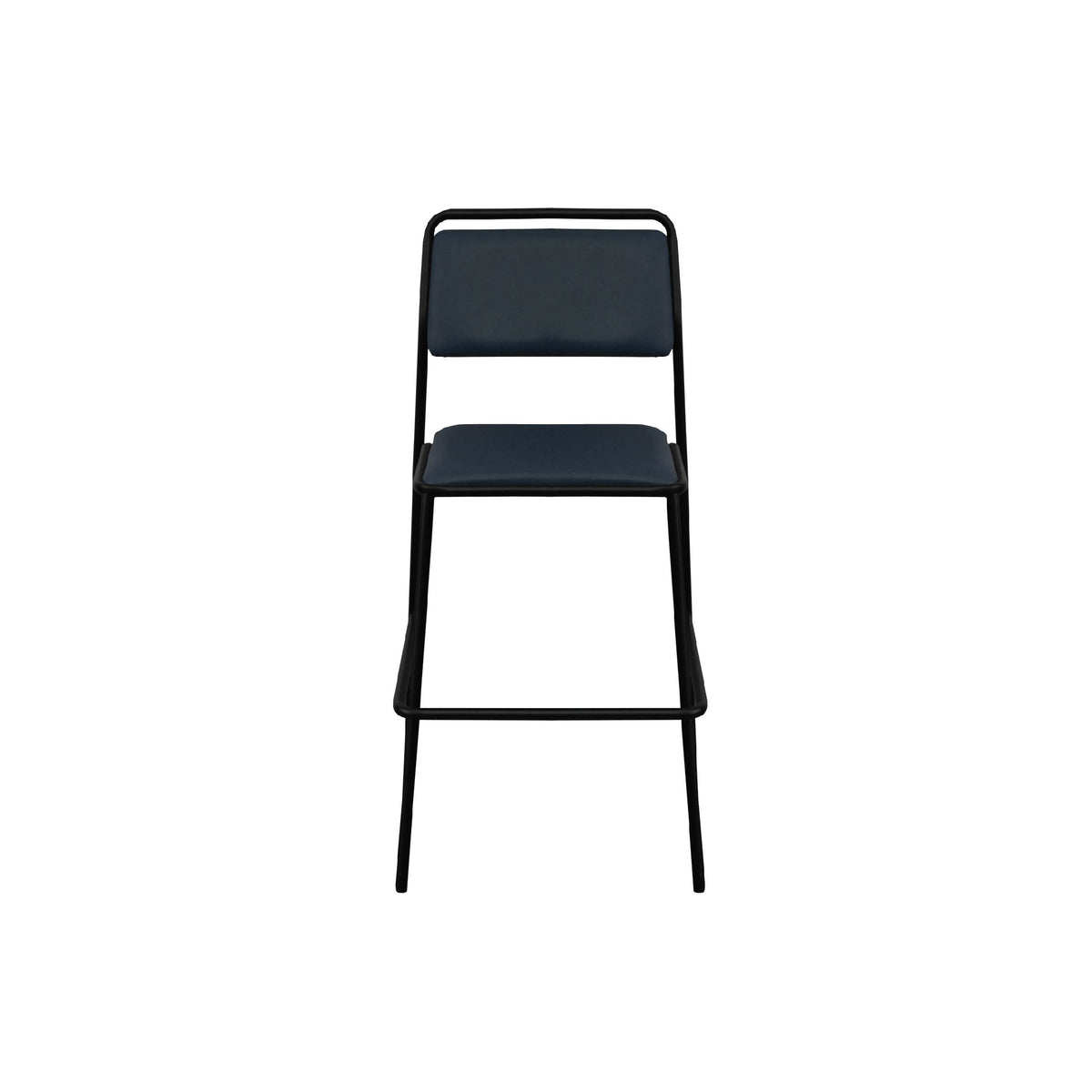 LINK Counter Stool Dark Blue Premium Vinyl