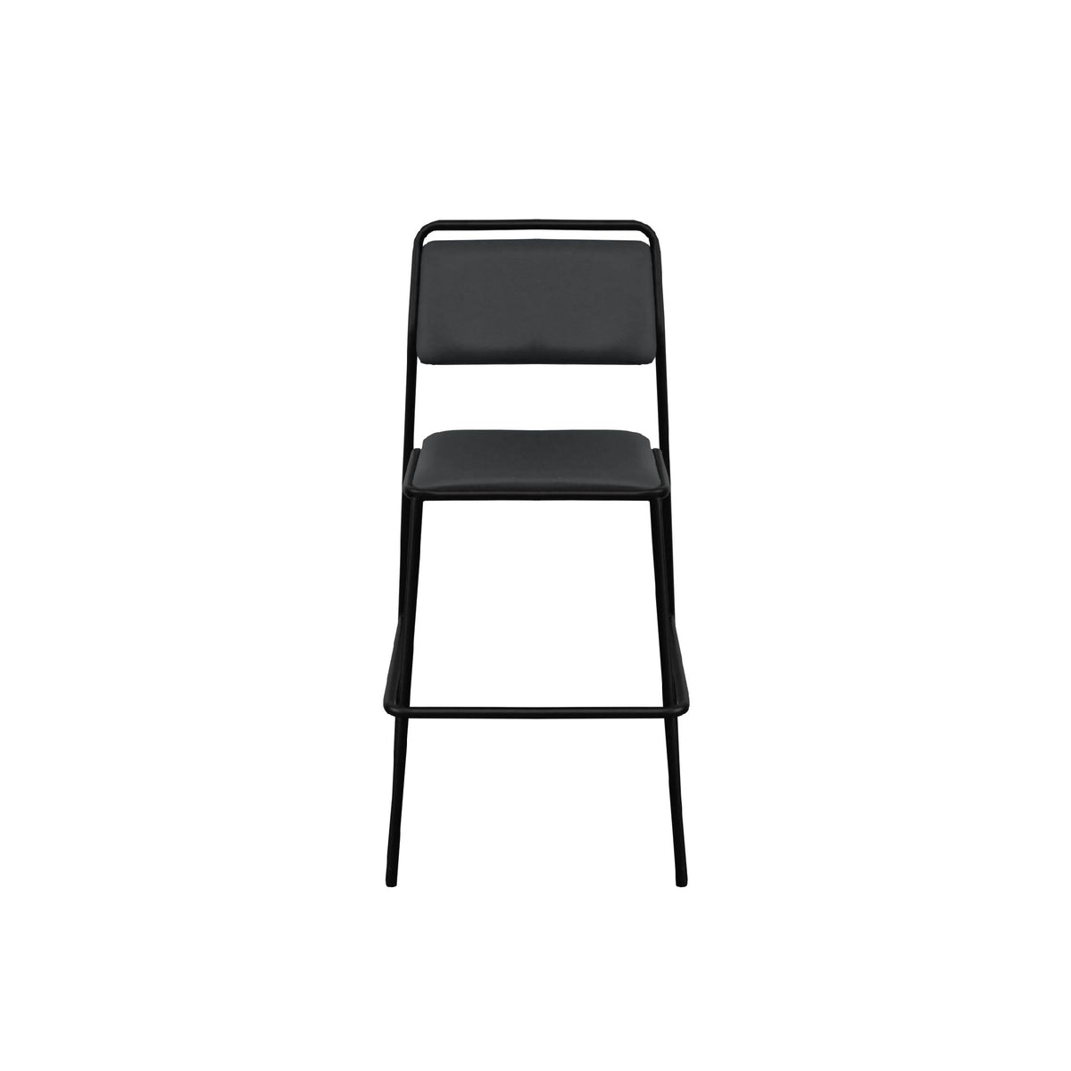 LINK Counter Stool Dark Grey Premium Vinyl