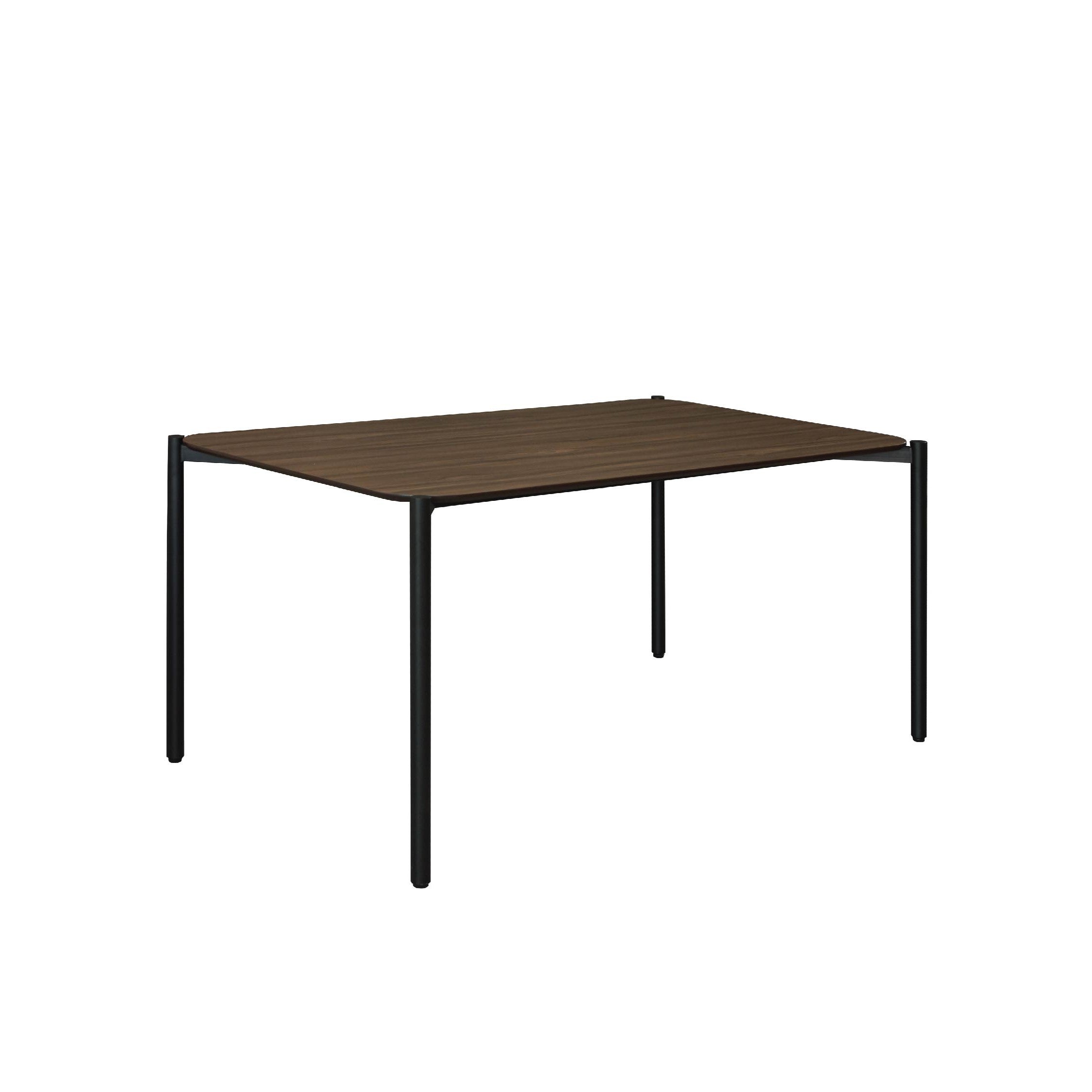 TANA Dining Table Rectangular W1500 mm Walnut