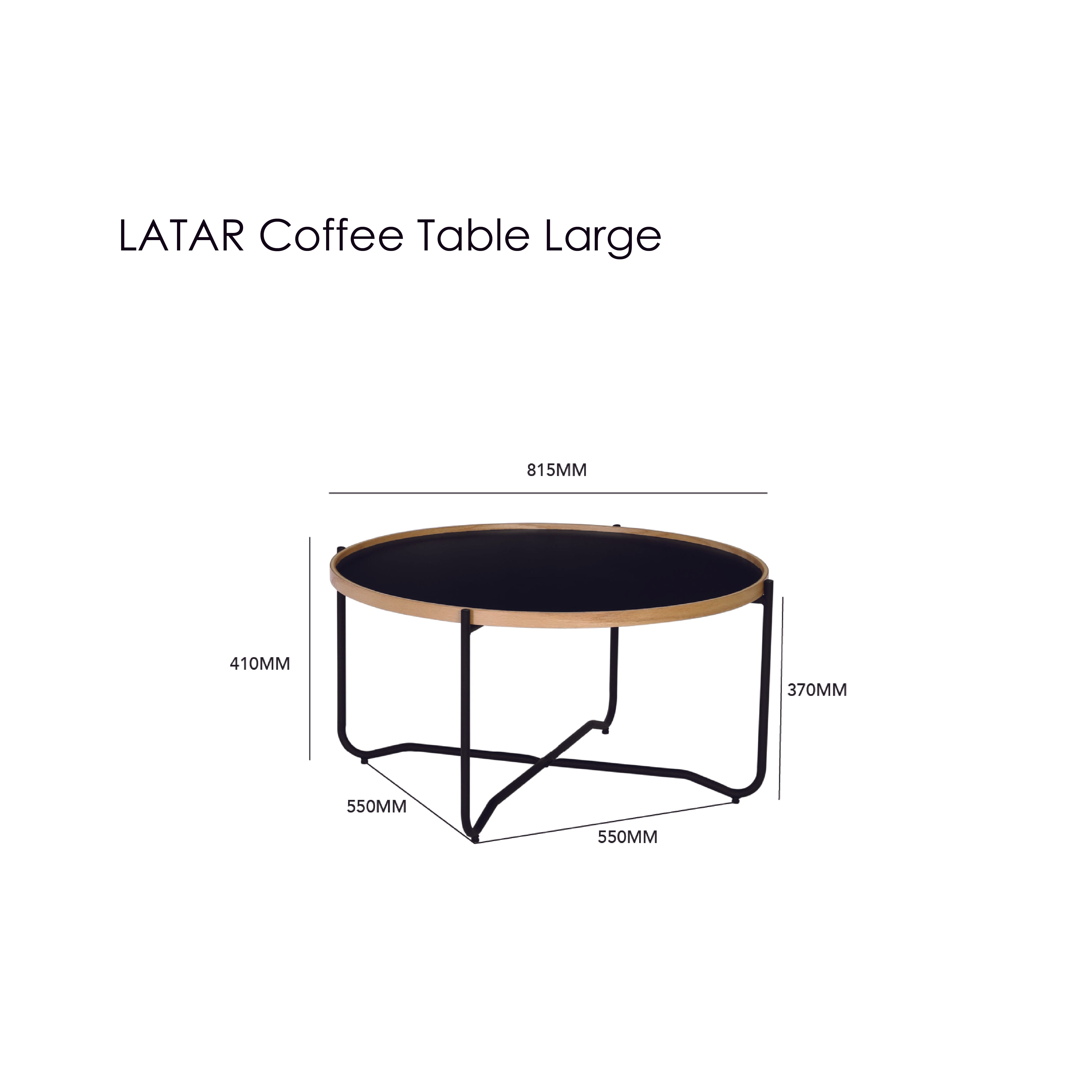 LATAR Coffee Table Large
