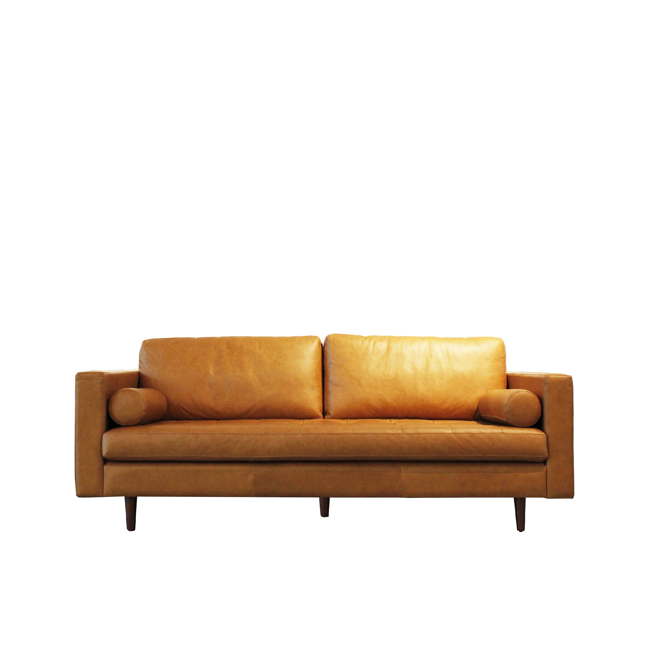 NORDI Sofa 3 Seater Leather Premium Exhibit Sale at Seremban 2 Offline Store