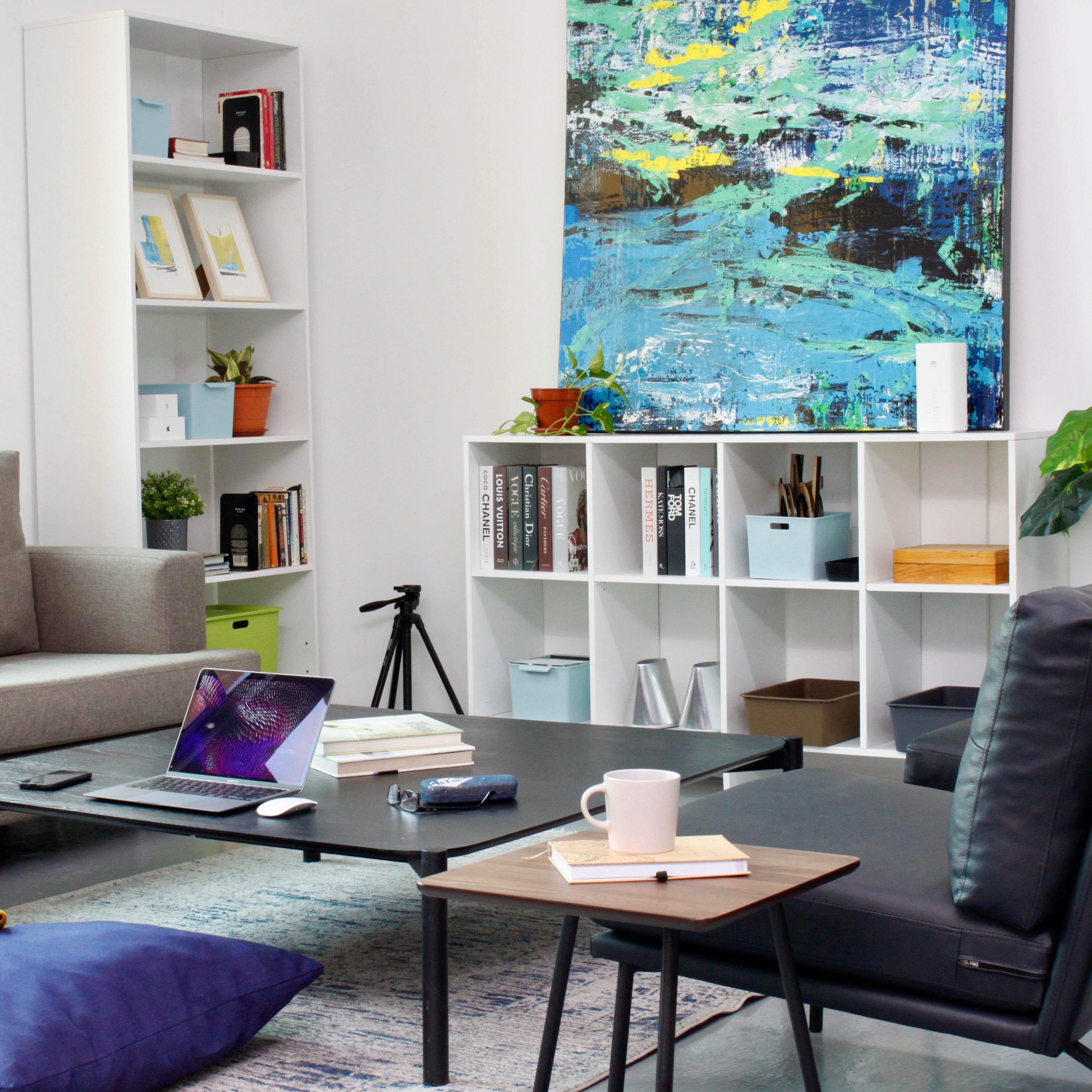 CAPI Bookcase 8 White