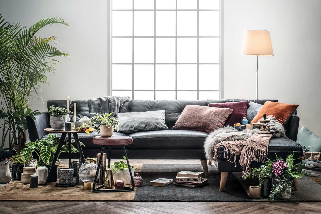SOLID Sofa 3 Seater L Shape