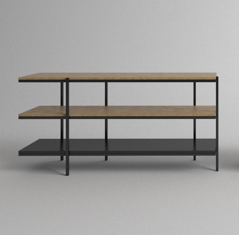 GARIS 3-Tier Low Shelving - LINEA Designer Furniture
