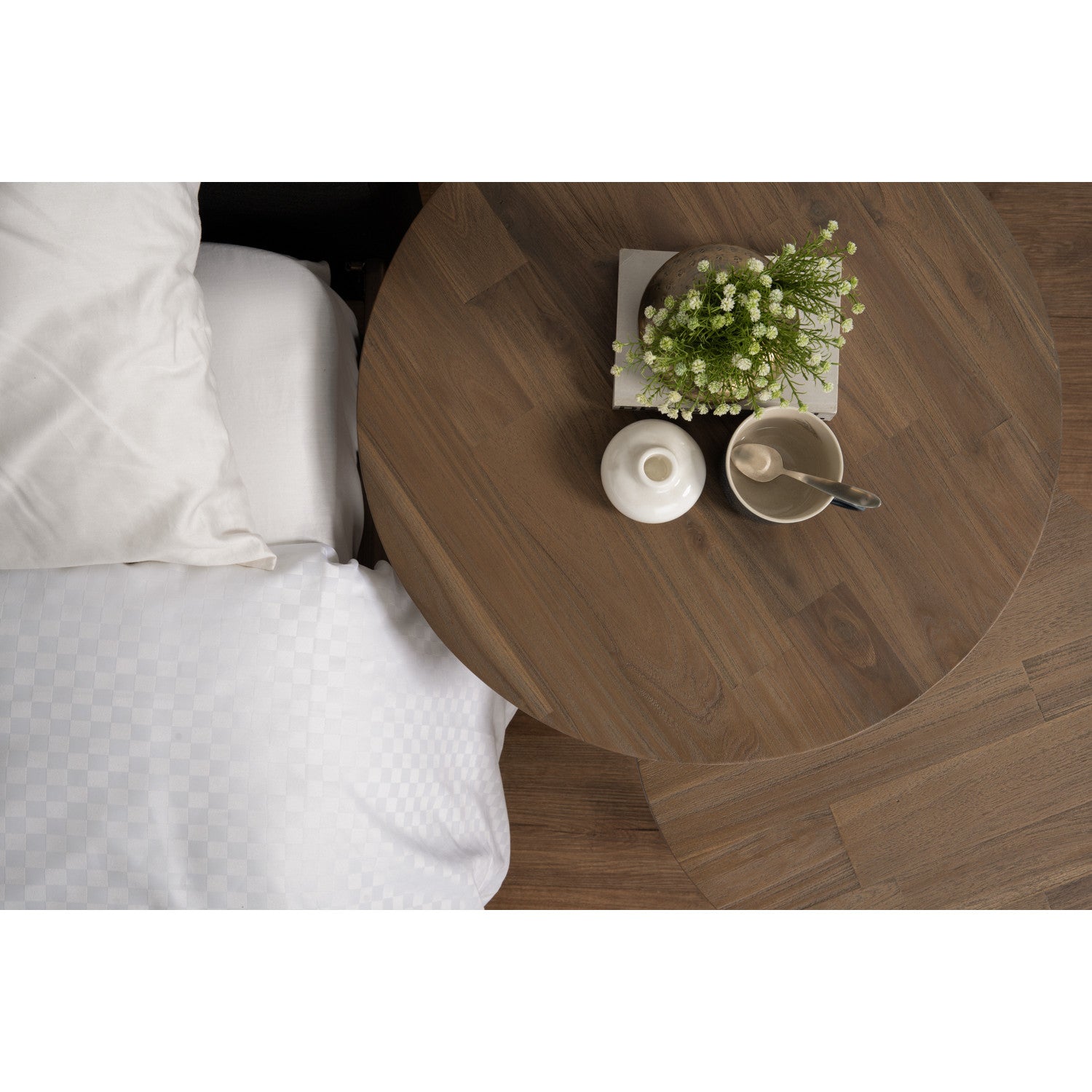 AKASIA Small Round Side Table