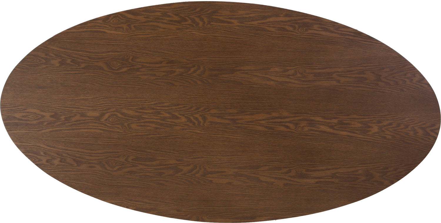 TIRUS Coffee Table Oval Cocoa