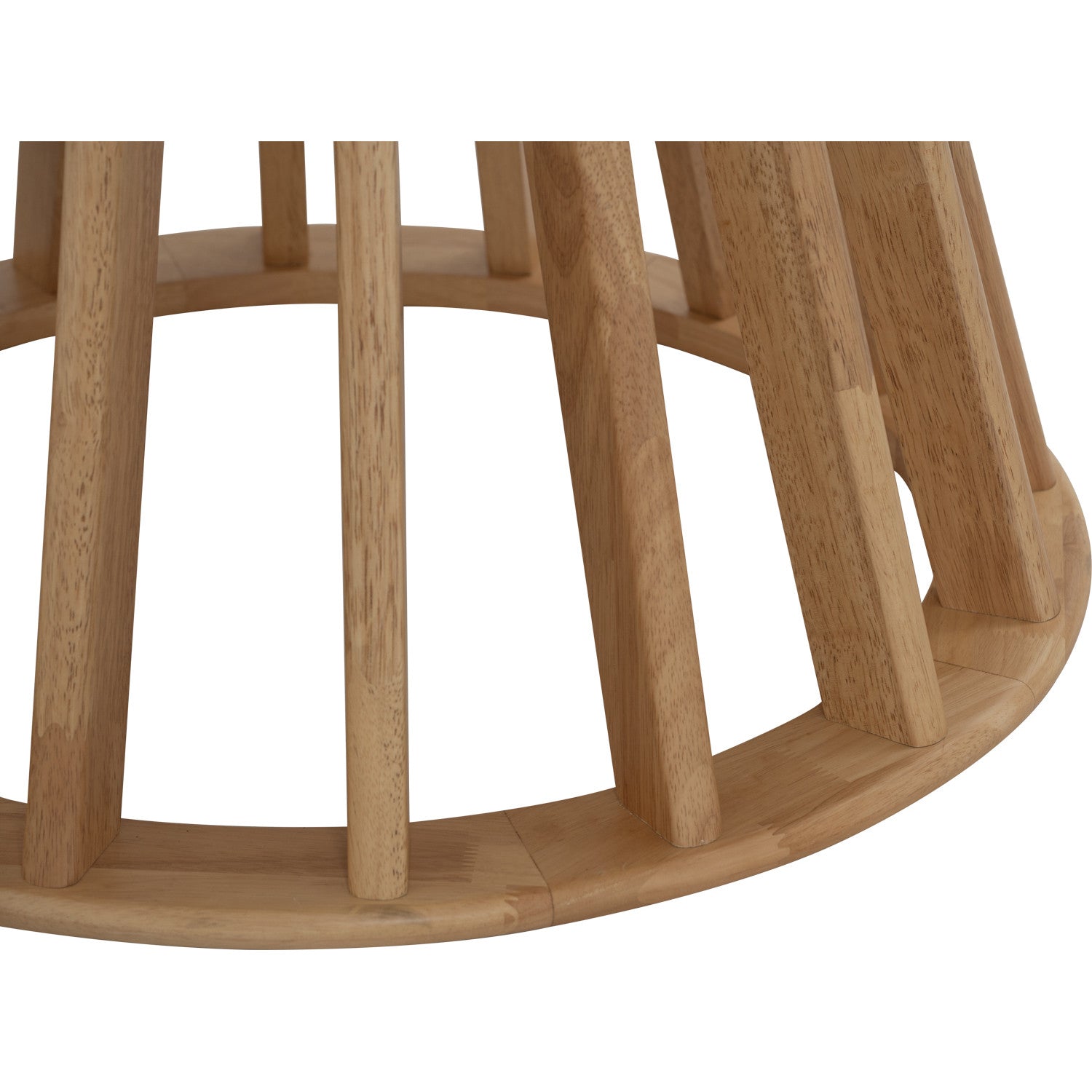 Close-up of a wooden chair with a white background