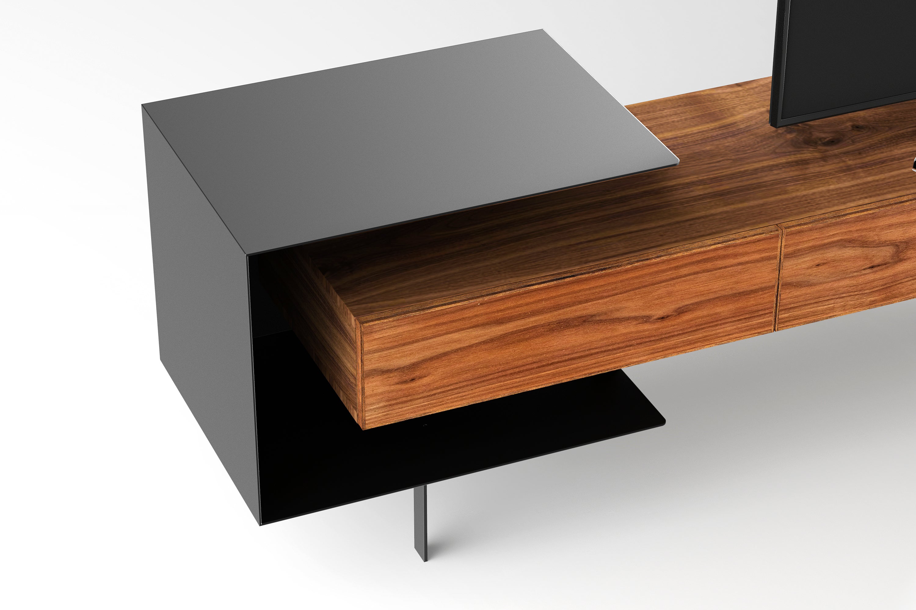 ESSIMETRI TV Unit All Black V3.0