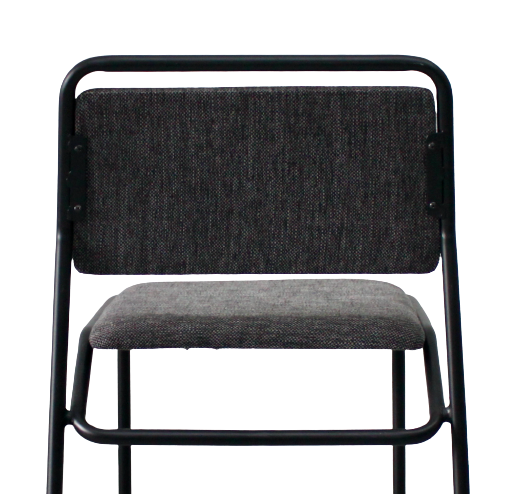 LINK Counter Stool Black Fabric