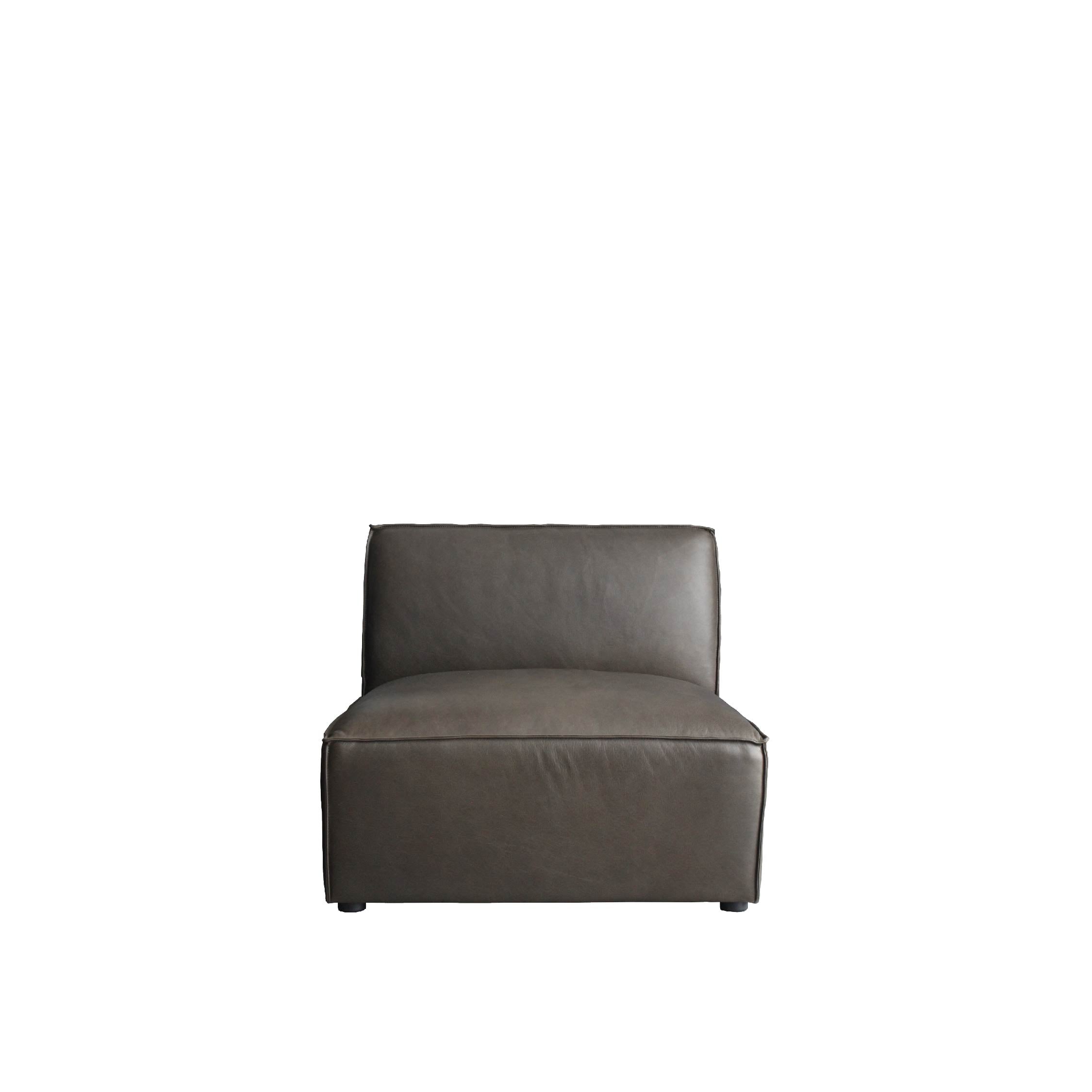 ESSIMETRI Armless Sofa (Leather)