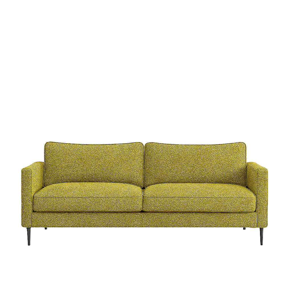 GARIS Sofa 3 Seater Yellow Mellow