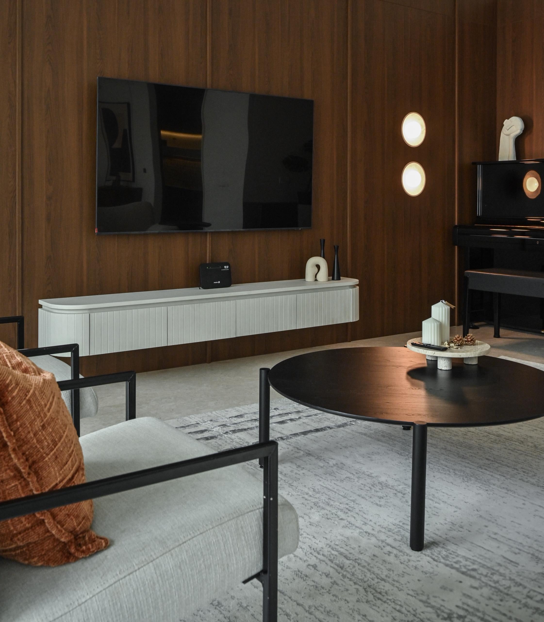 TANA Coffee Table Round V2.0 Dia. 1000 mm Black