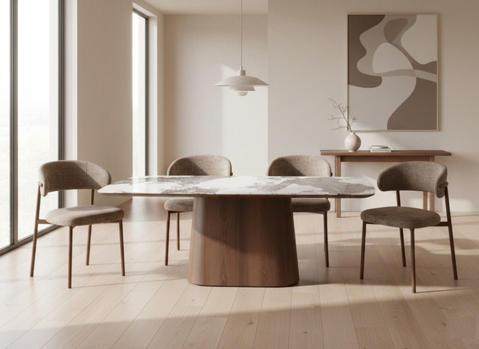 TIRUS II Dining Table Rectangular Sintered Stone