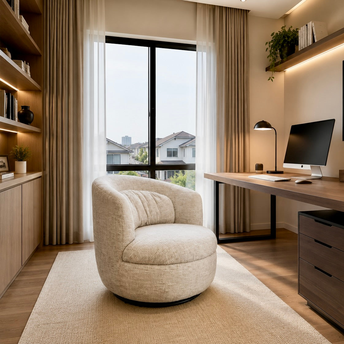 PUTA Swivel Lounge Chair