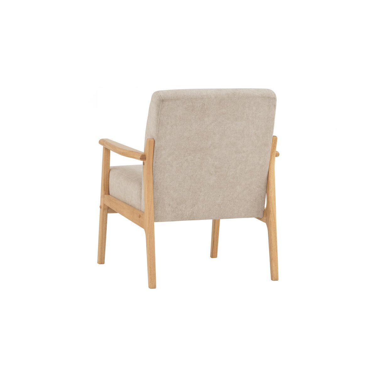 NATURA 1 Seater Sofa Light Brown Fabric Pet Friendly