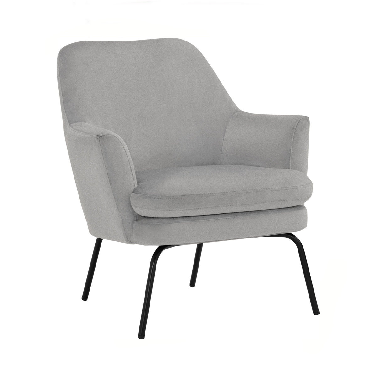 LINK Lounge Chair Glacier Warm Grey Pet Friendly Fabric