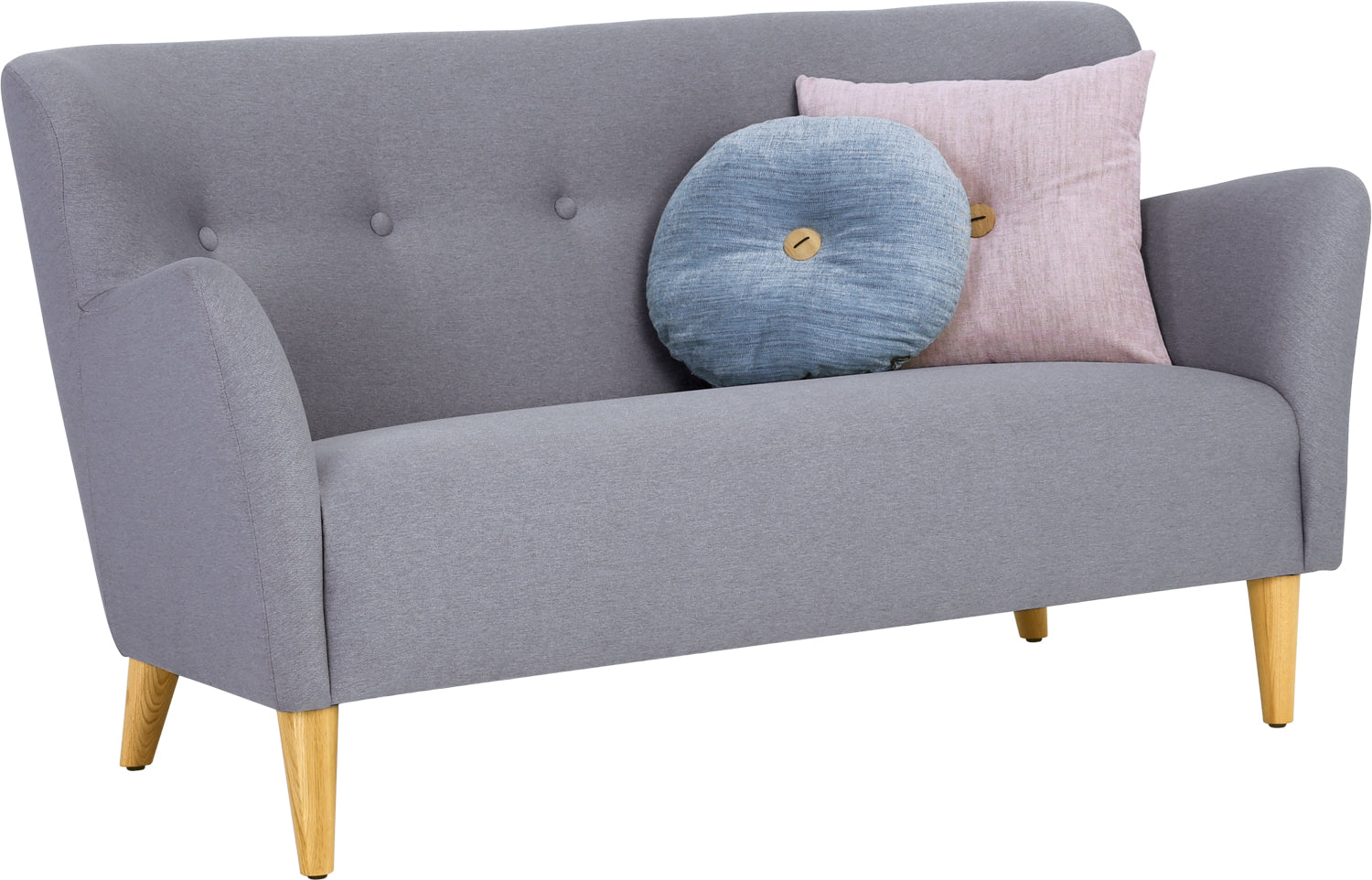 SUDUT 2 Seater Sofa Platinum Colour