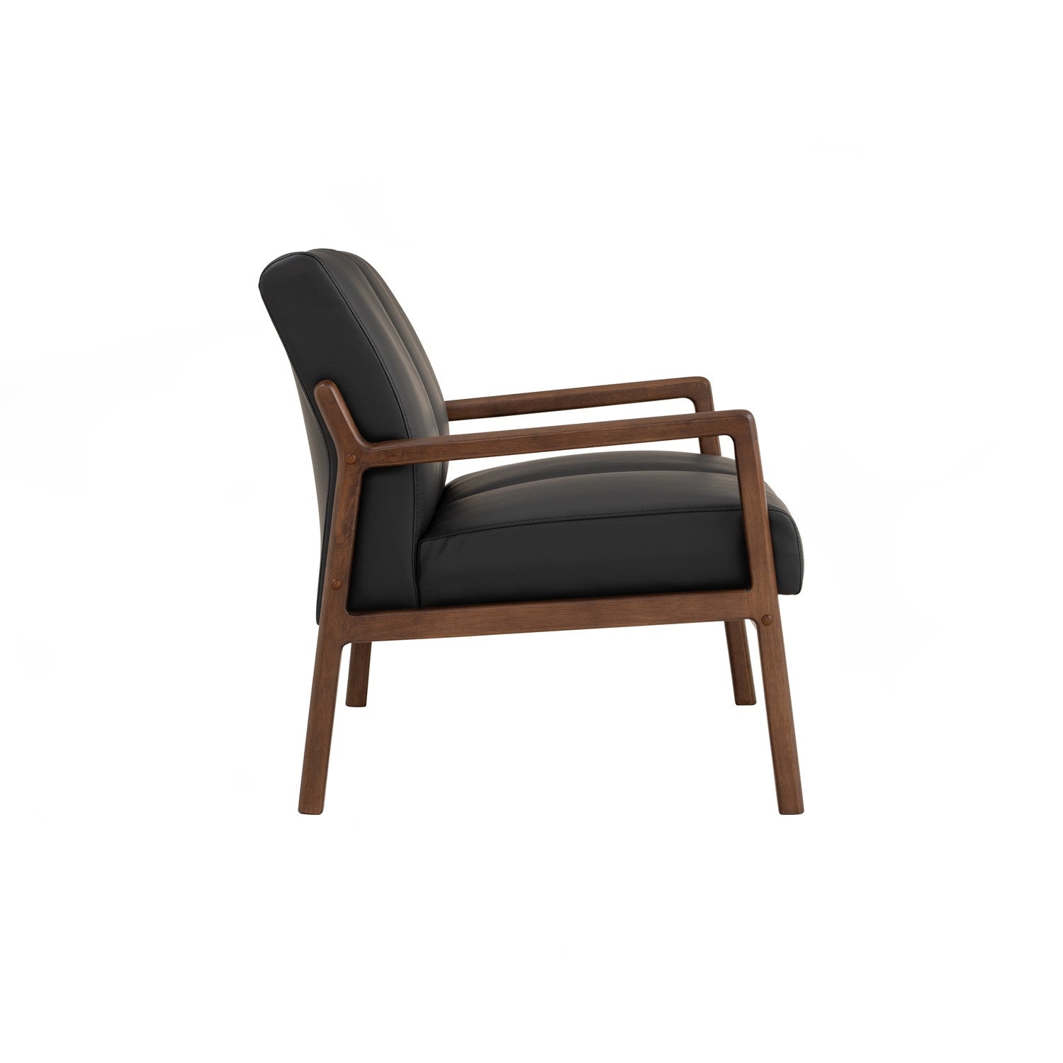 ARIA 2 Seater Sofa Premium Vinyl in Expresso