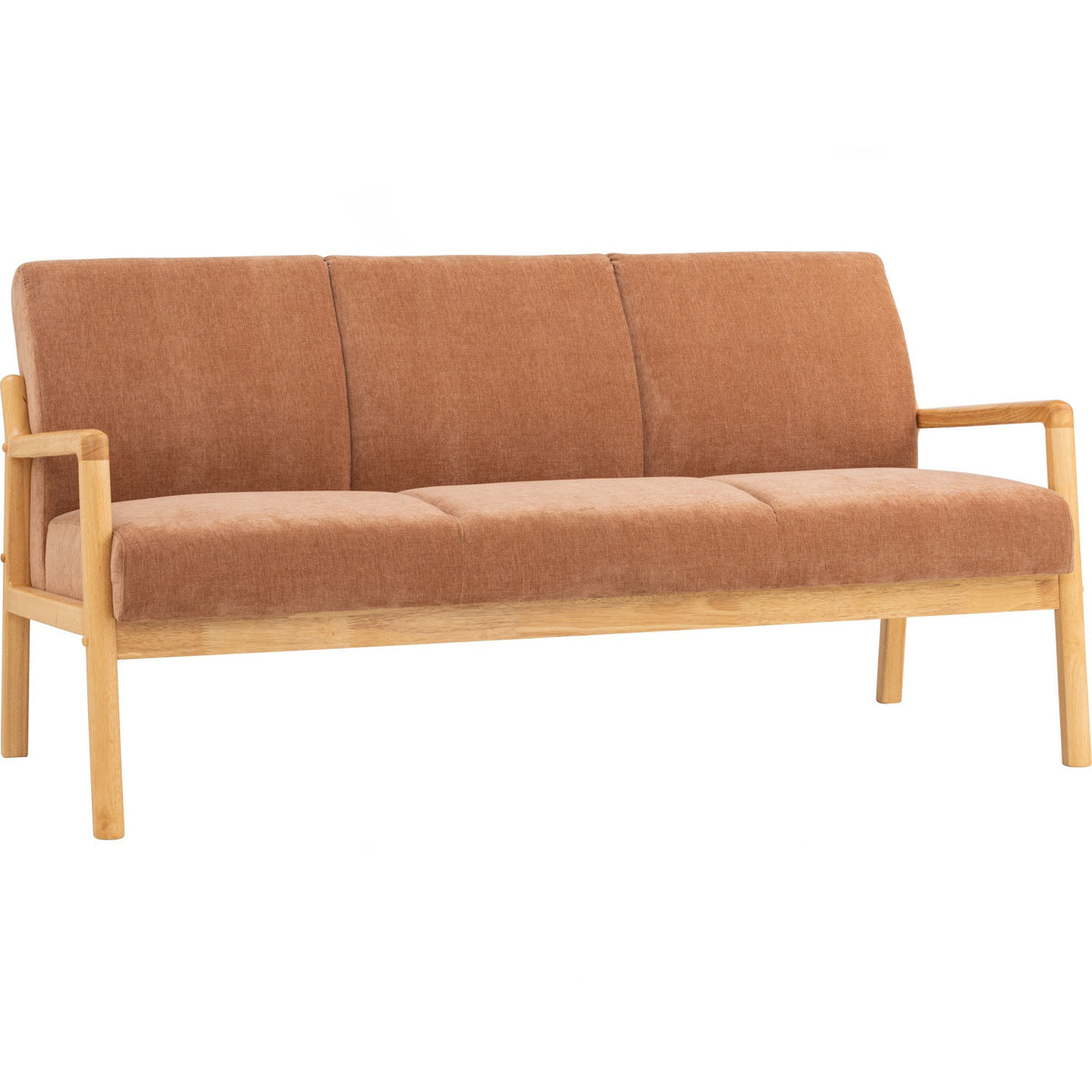 ARIA 3 Seater Sofa Almond Beige Fabric