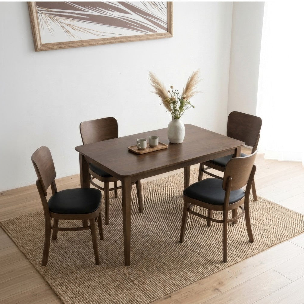 TARBU II Dining Chair Cocoa / Navy Fabric (2 pcs.)