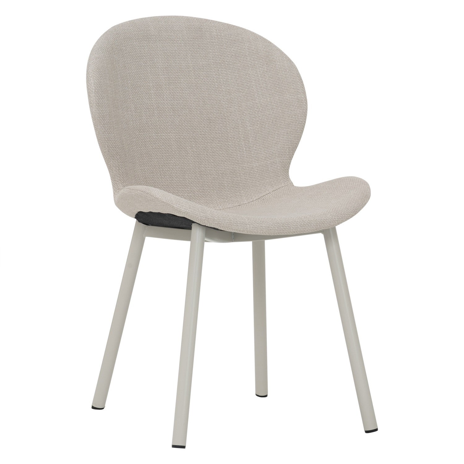RUND Dining Chair Beige (Set of 2)