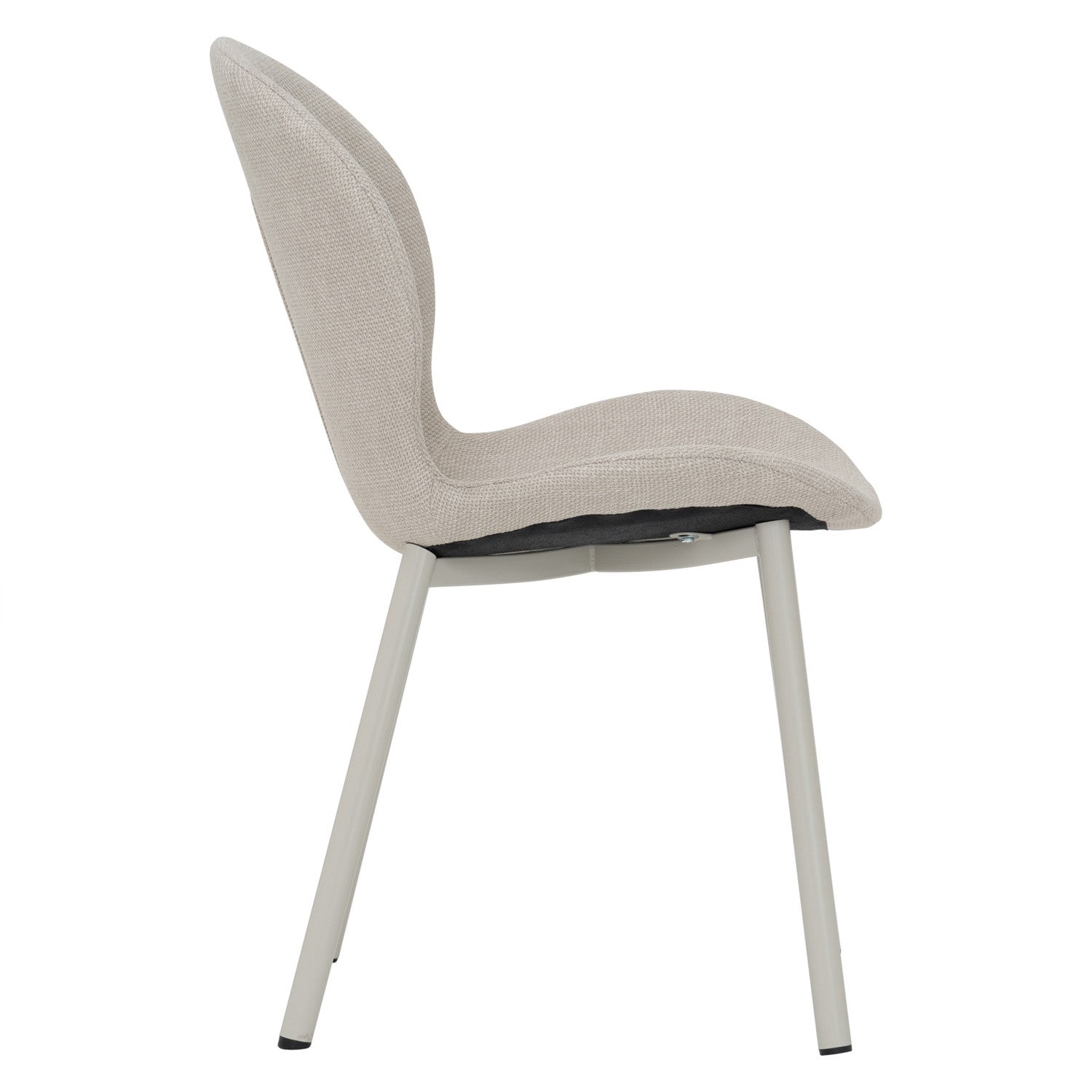 RUND Dining Chair Beige (Set of 2)