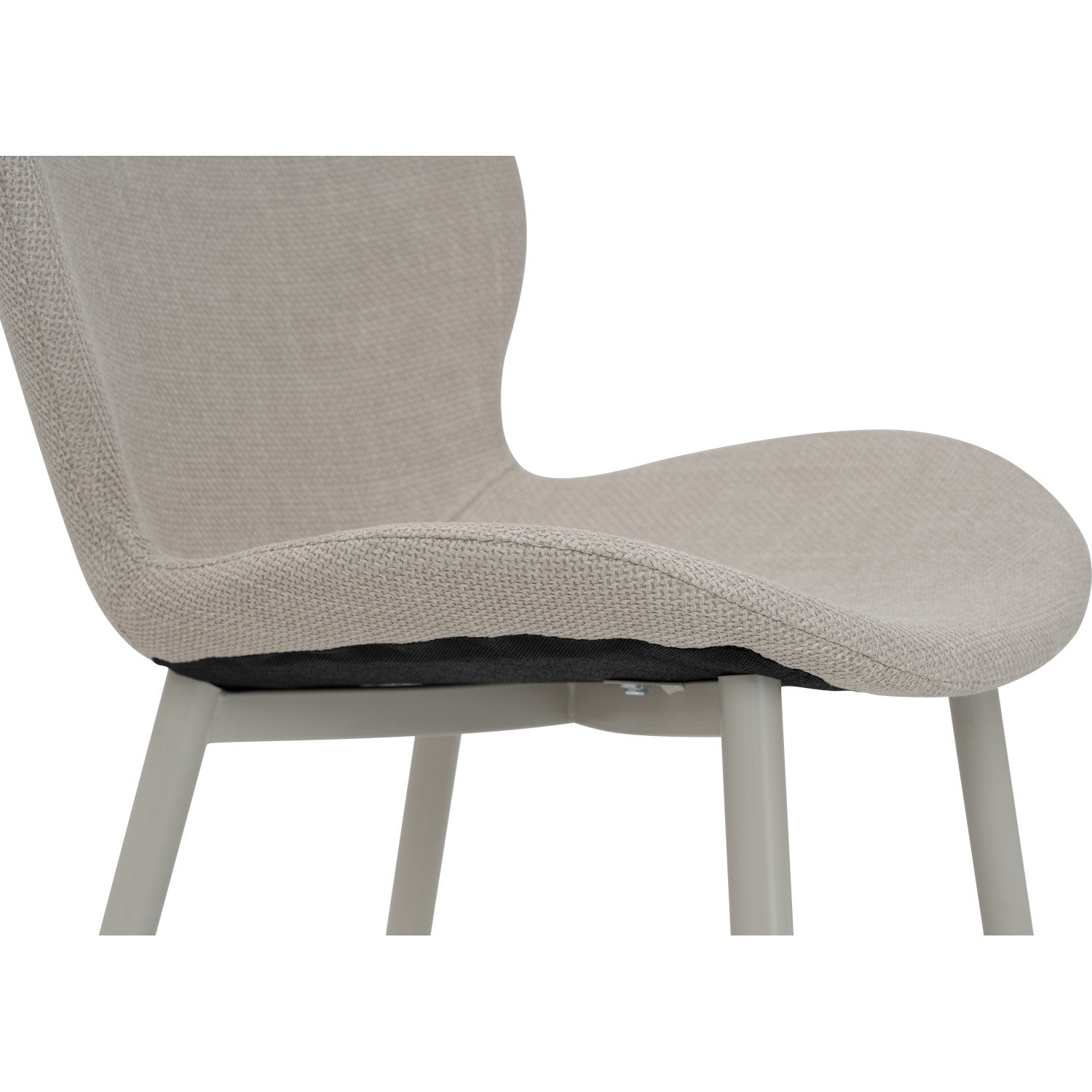 RUND Dining Chair Beige (Set of 2)