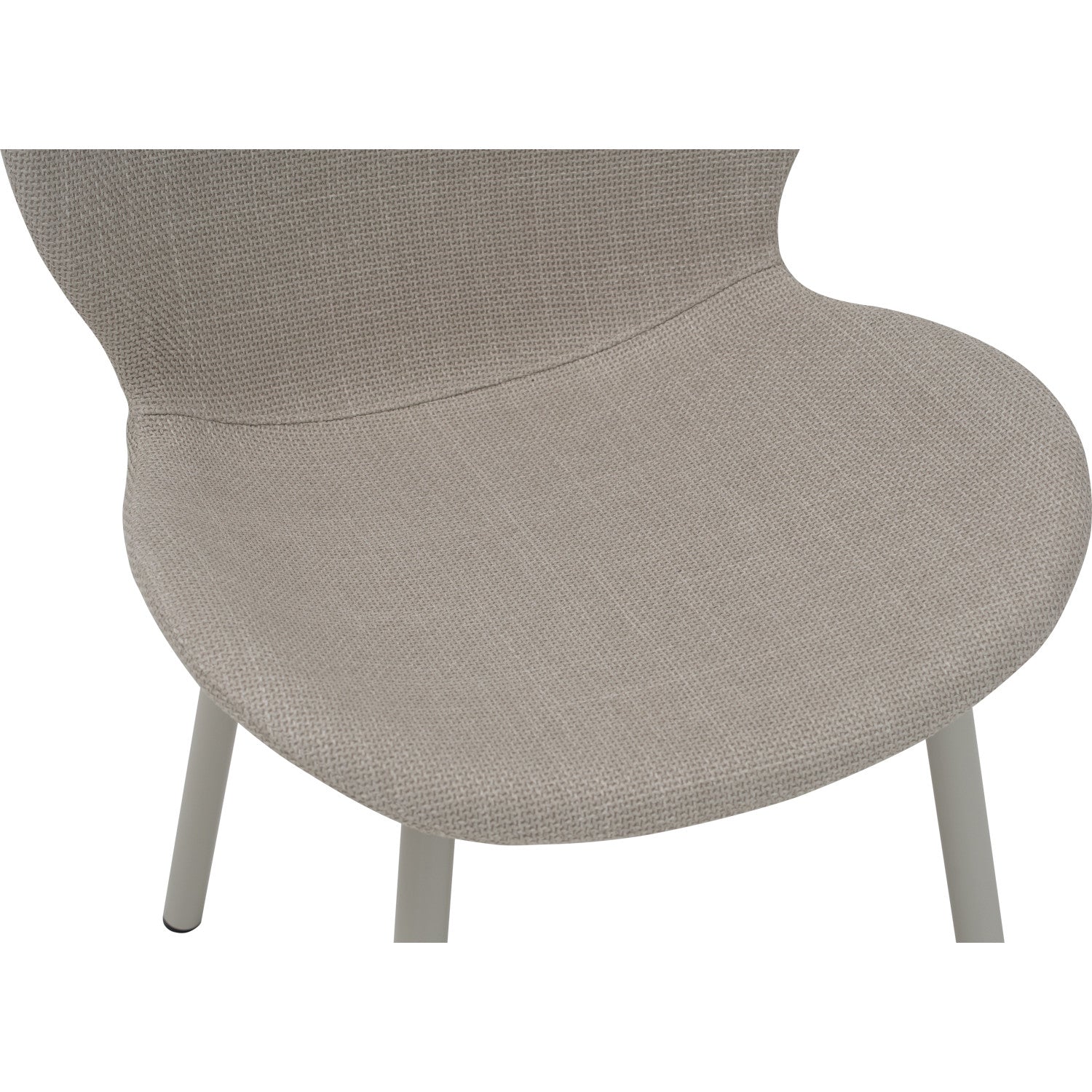 RUND Dining Chair Beige (Set of 2)