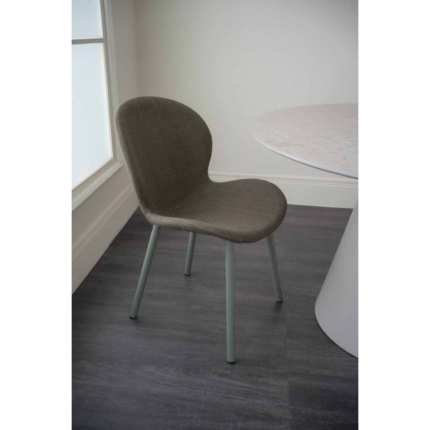 RUND Dining Chair Green (Set of 2)
