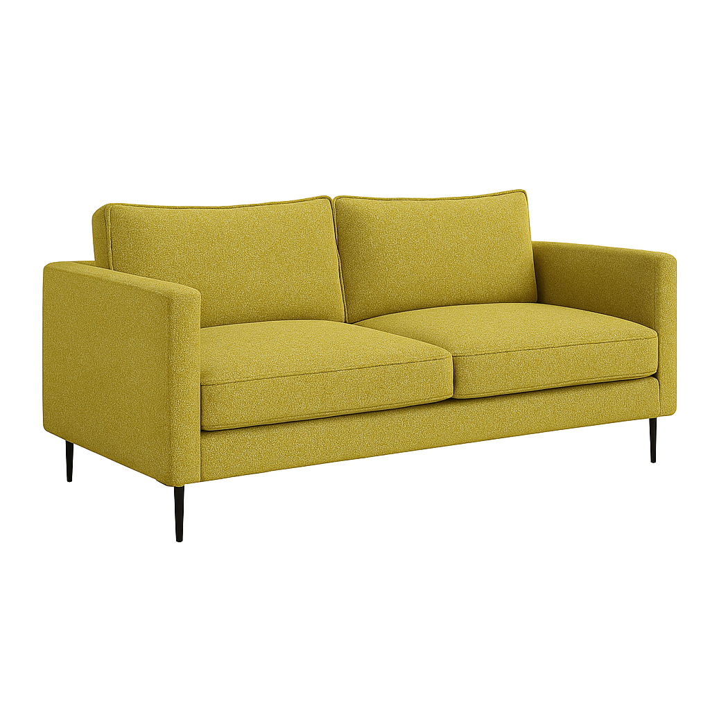 GARIS Sofa 3 Seater Yellow Mellow