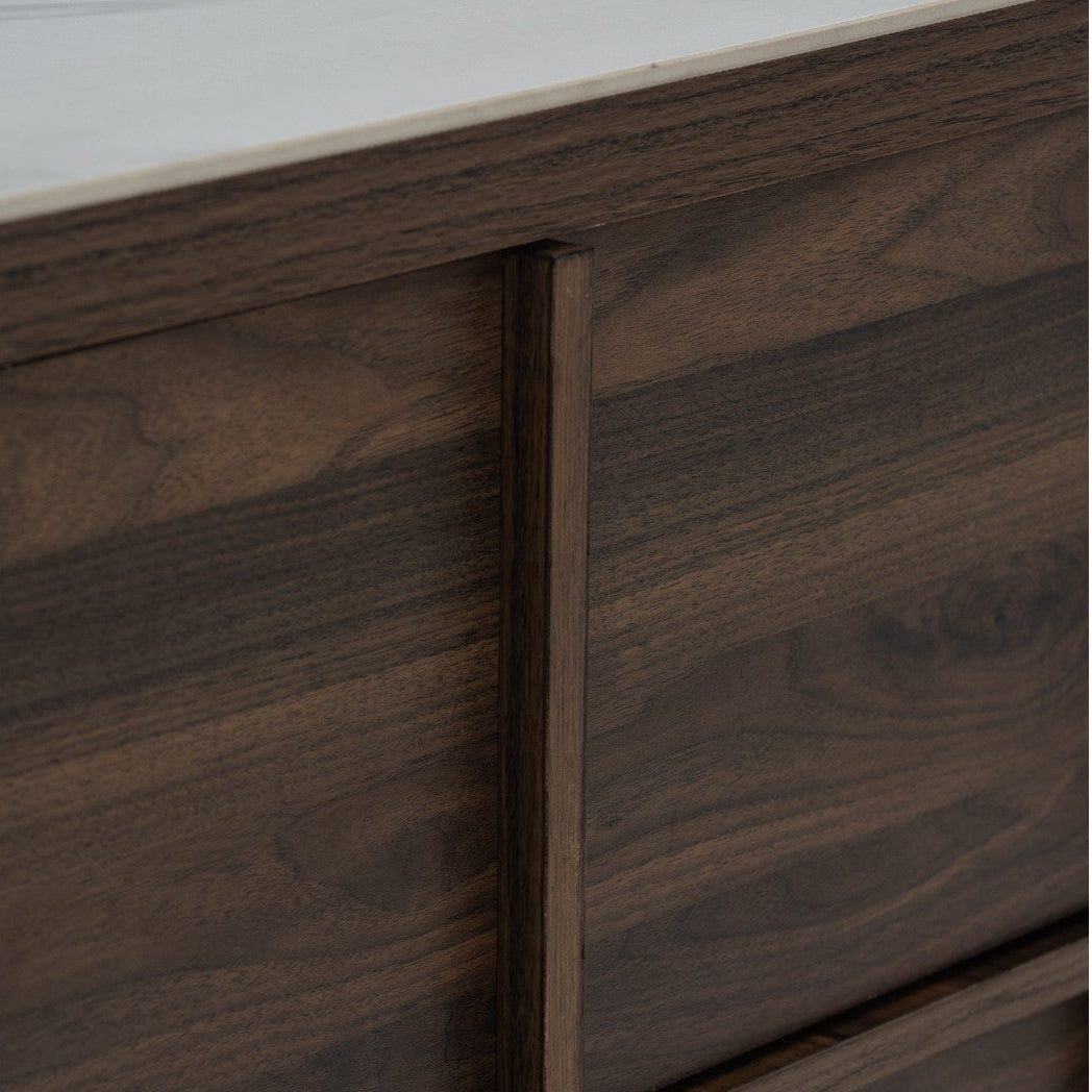 BILAH 1.2m Sideboard Sintered Stone Top
