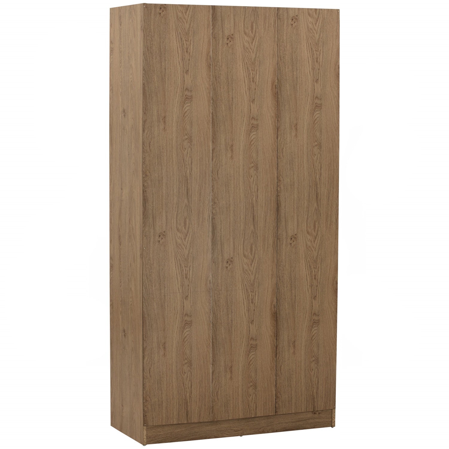 BASIC II Wardrobe 3 Door Oak