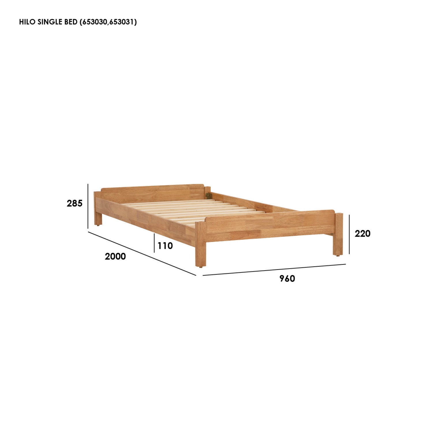 BASIC Single Bed