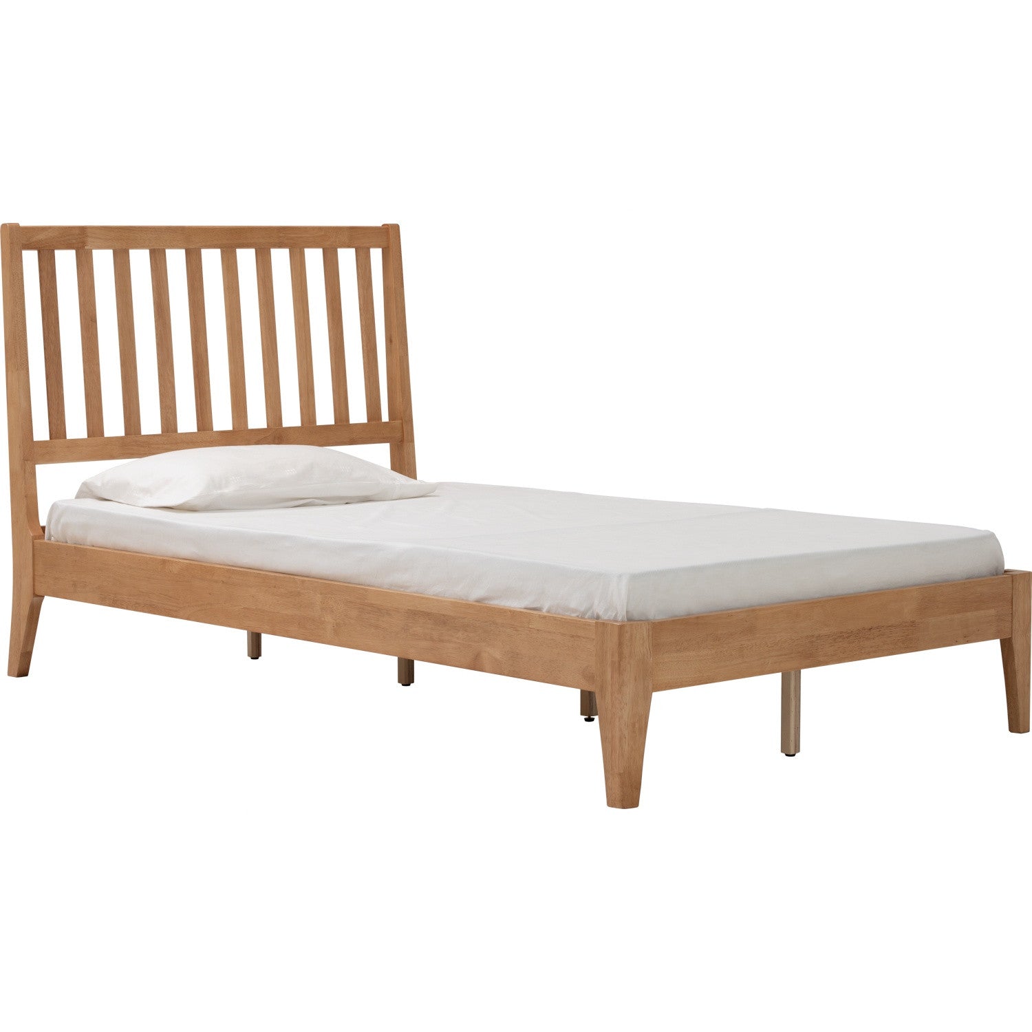ALUR Super Single Bed Frame Natural