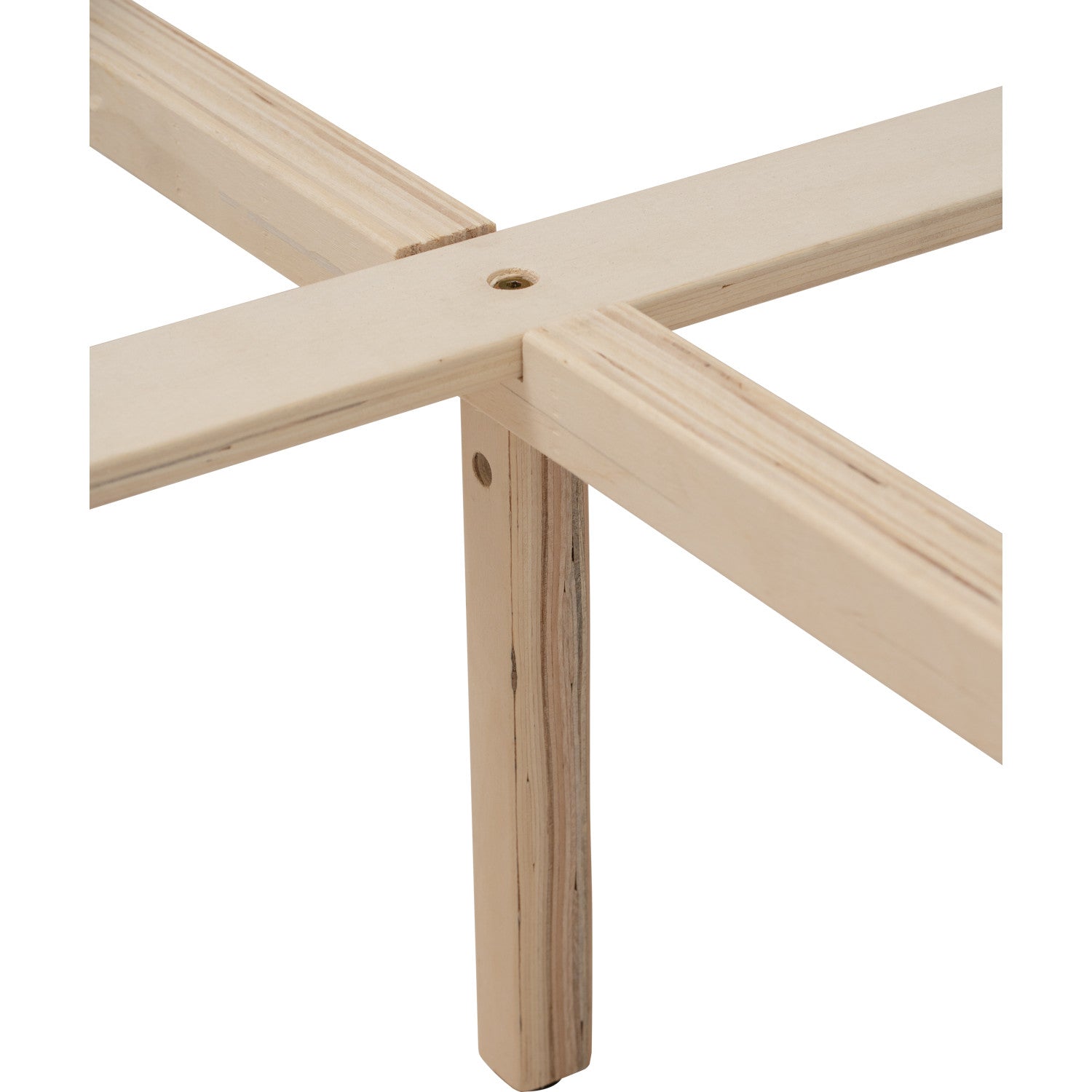 ALUR Super Single Bed Frame Natural
