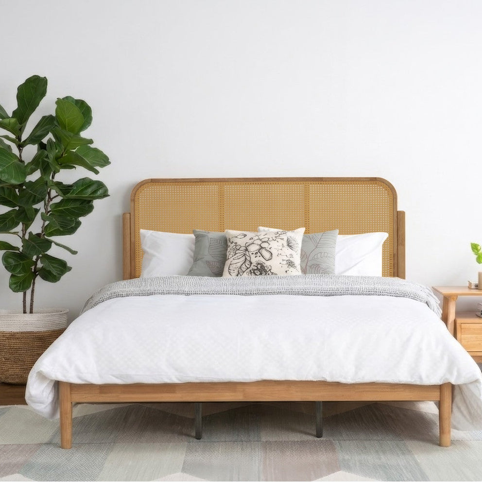 NATURA Queen Bed Frame Natural