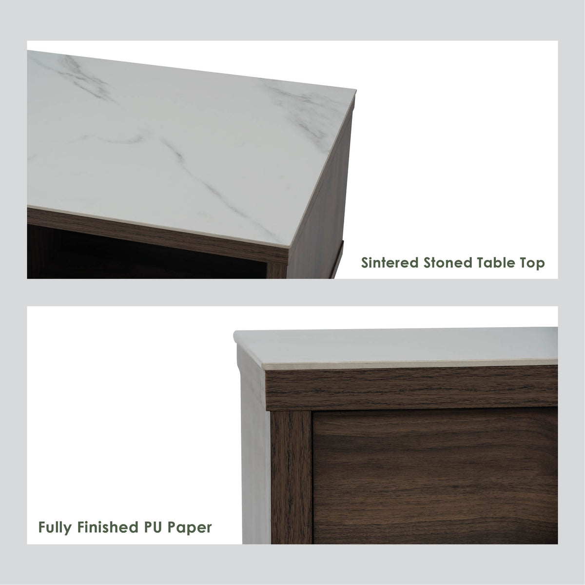 BILAH Coffee Table Sintered Stone Top