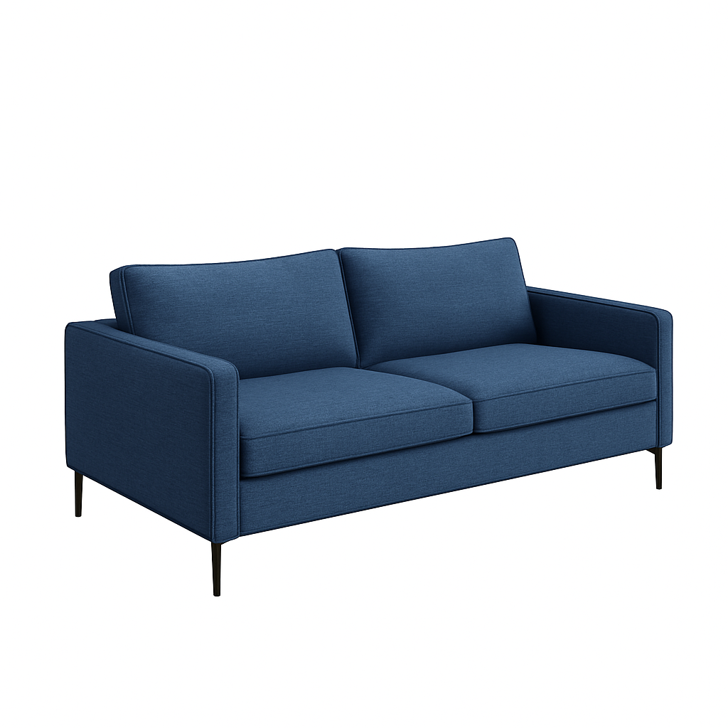 GARIS Sofa 3 Seater Ocean Blue