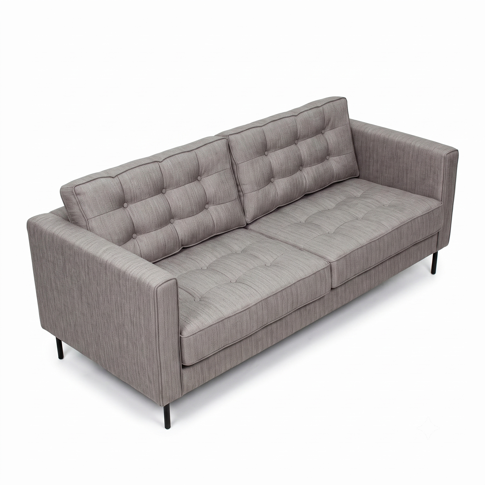 SATAH Sofa 1.8m Silver Grey ACACIA Fabric