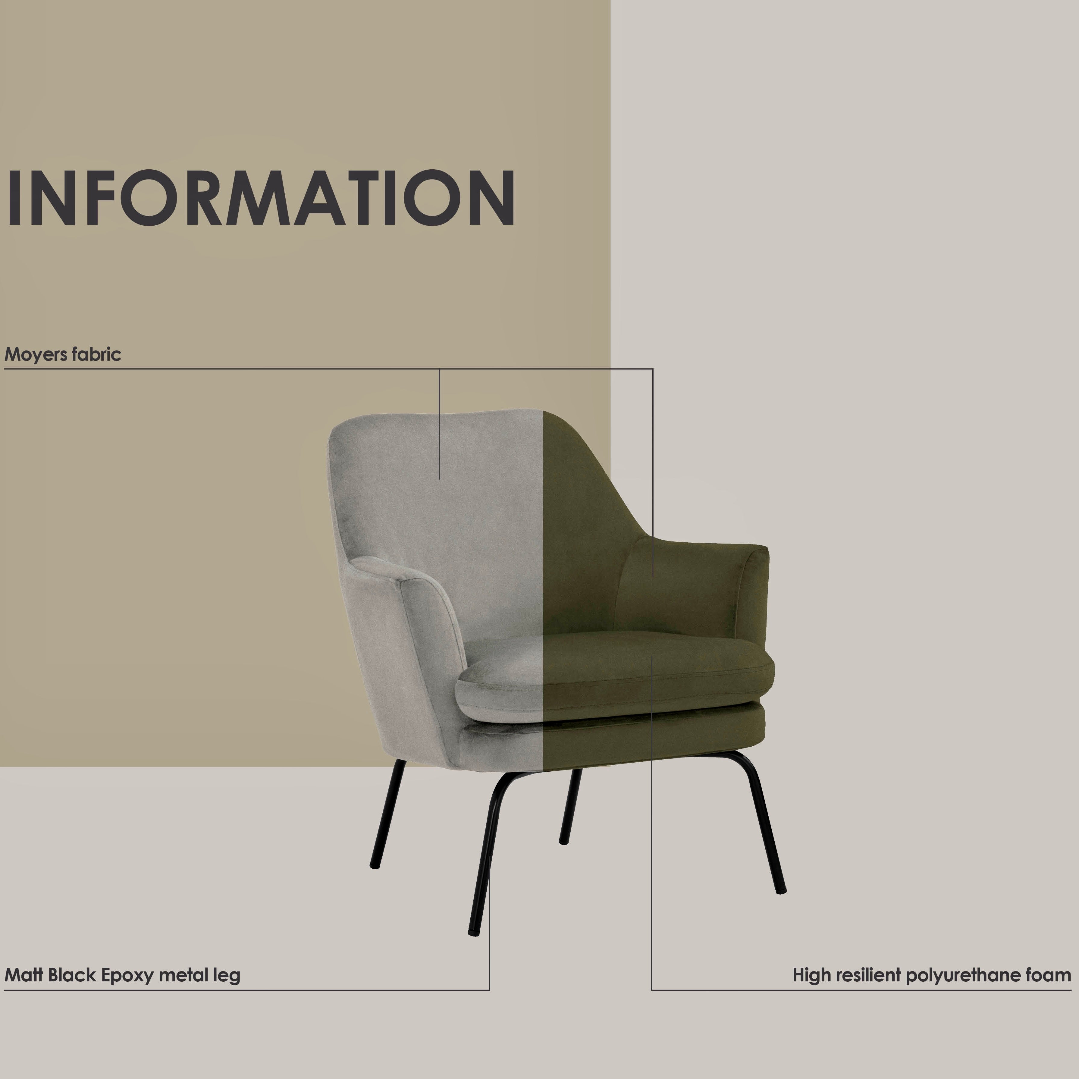 LINK Lounge Chair Leaf Green