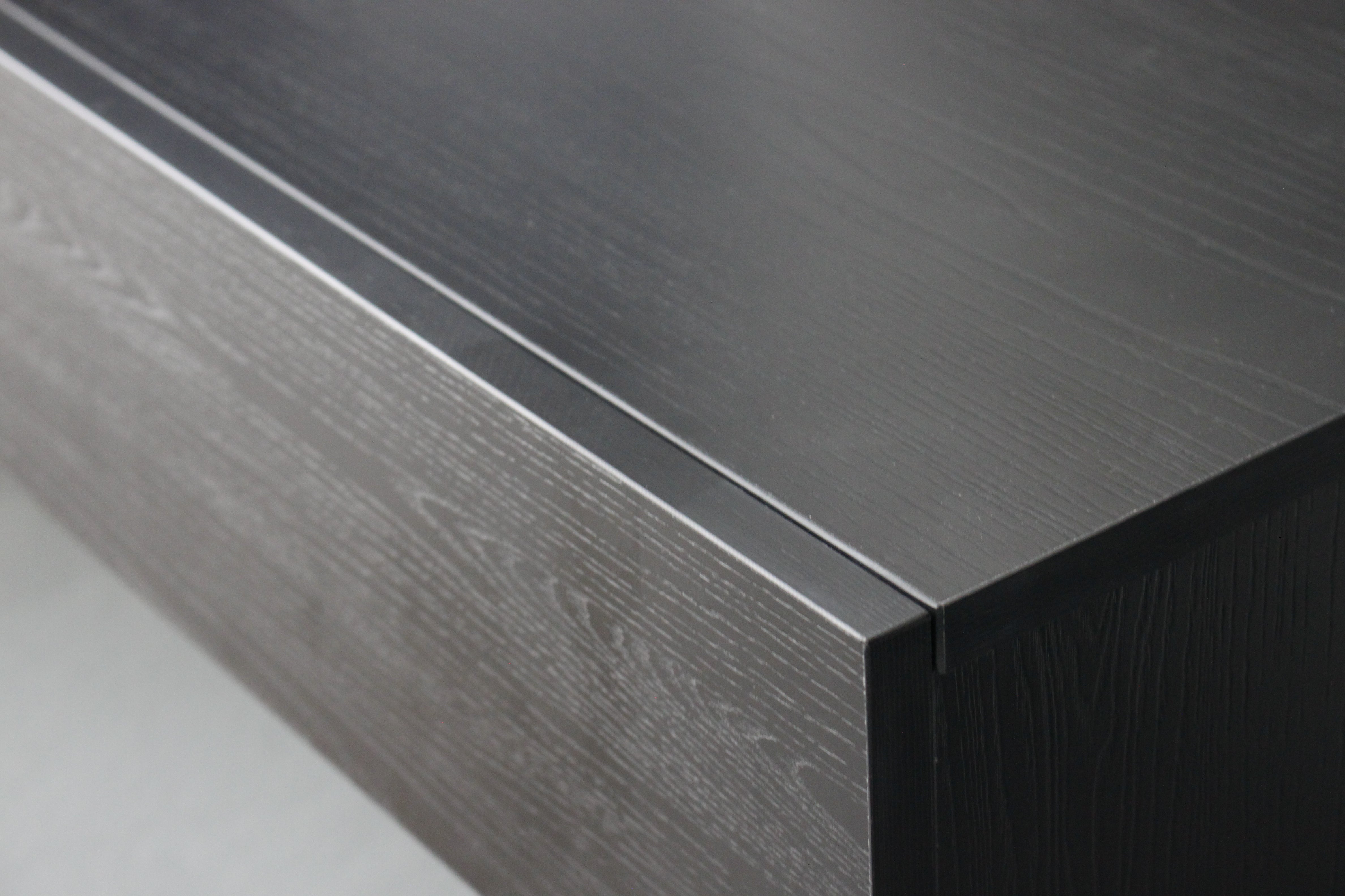 ESSIMETRI TV Unit All Black V3.0 Exhibit Unit at Seremban 2 Offline Store