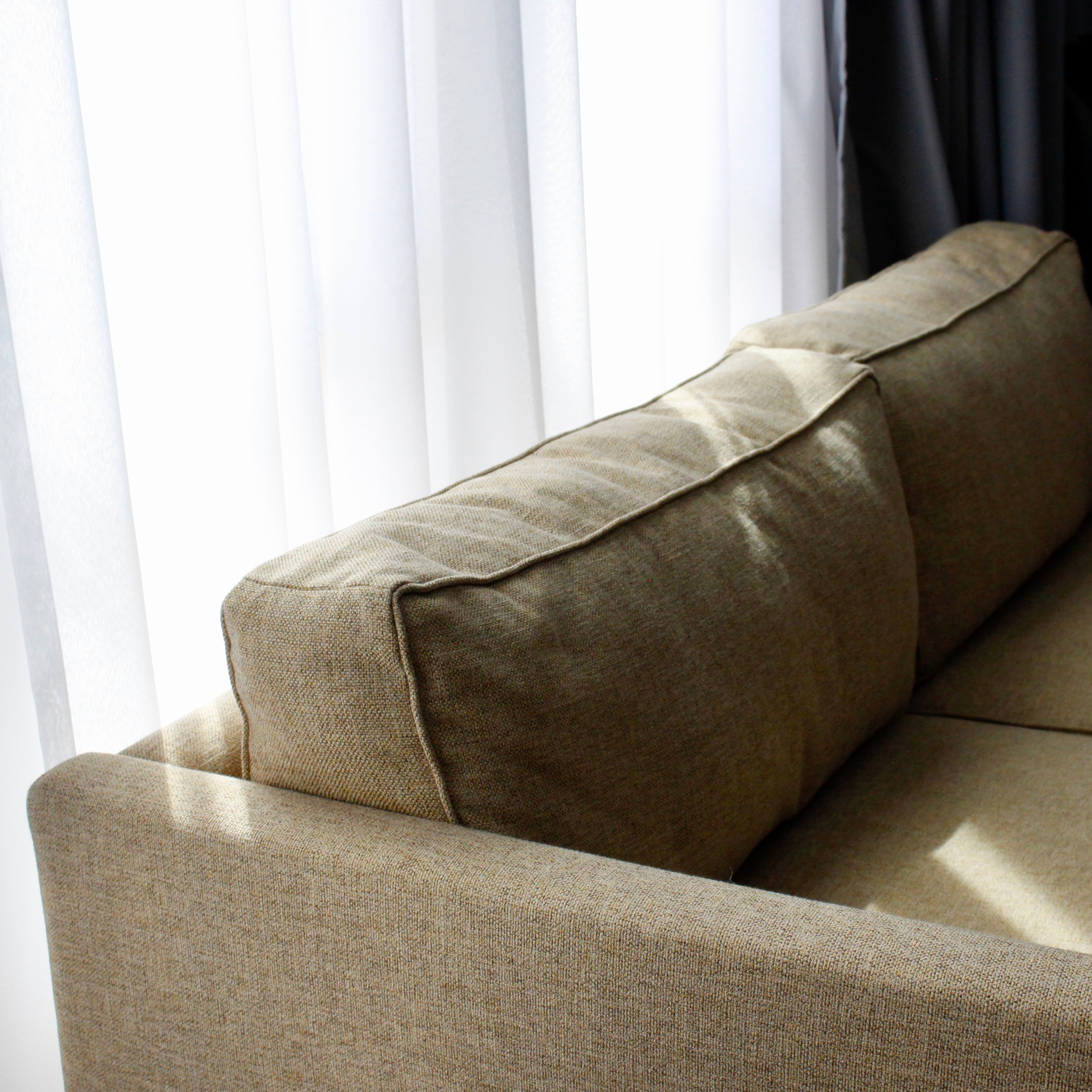 GARIS Sofa 3 Seater Yellow Mellow