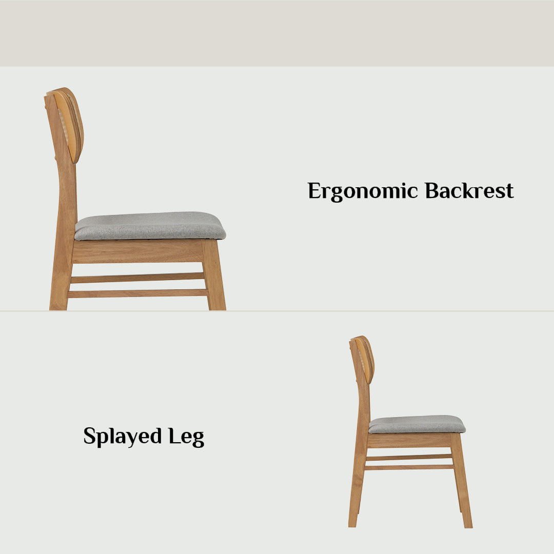 NATURA Chair (2 units) Cocoa