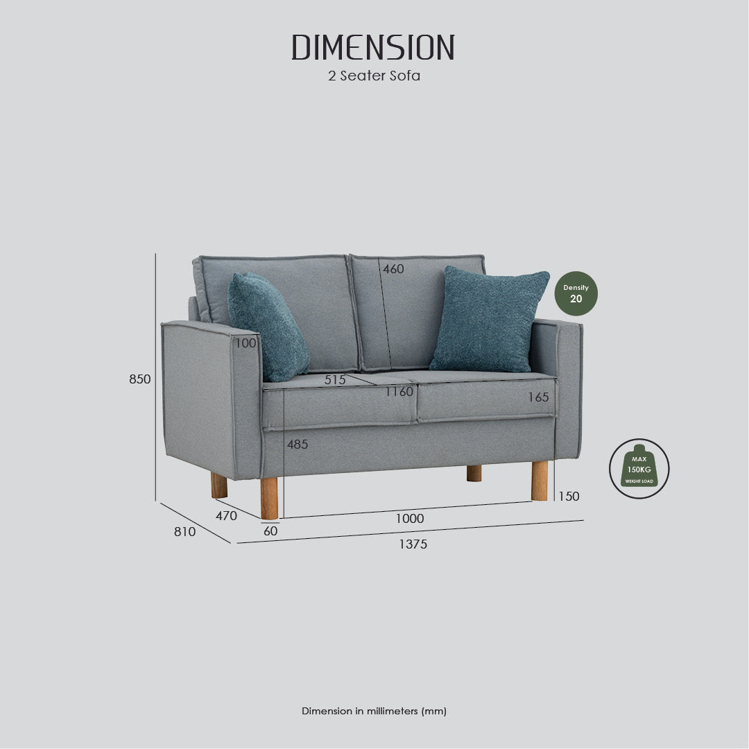 CAPI Sofa 3 Seater